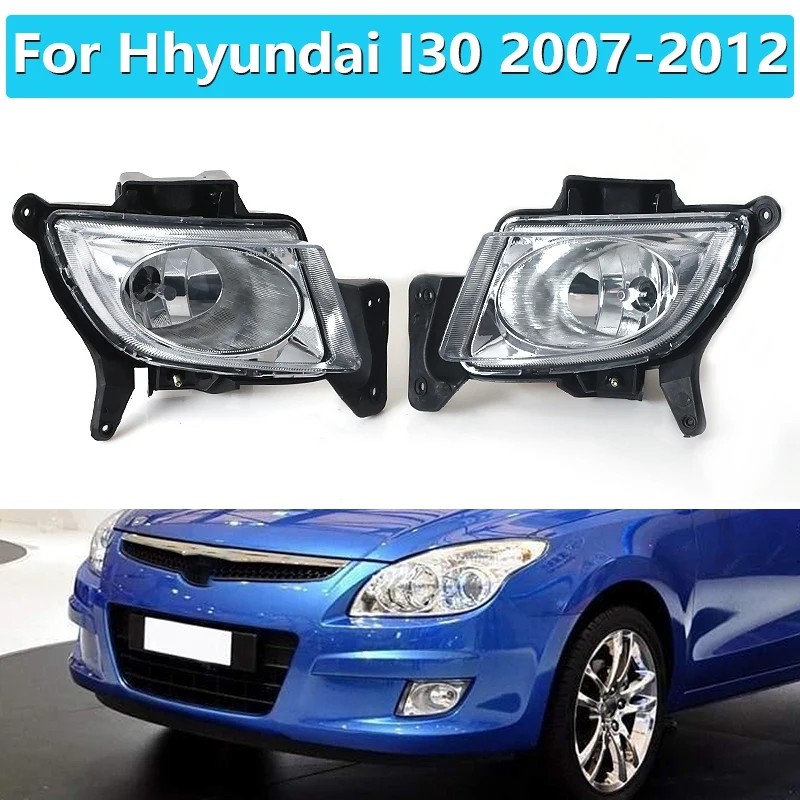 

Car Front Fog Lamp Fog Light Front Bumper Lamp Reflector Light Driving Anti Fog Light For Hyundai I30 2007-2012
