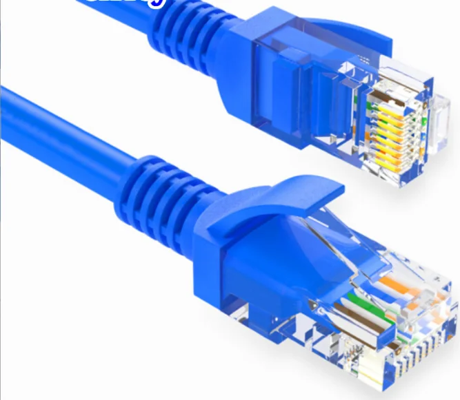 

Jes3273 cturers поставка супер 6 cat6a сетевой кабель бескислородный медный сердечник Экранирование кристальная головка Перемычка центр обработки д...