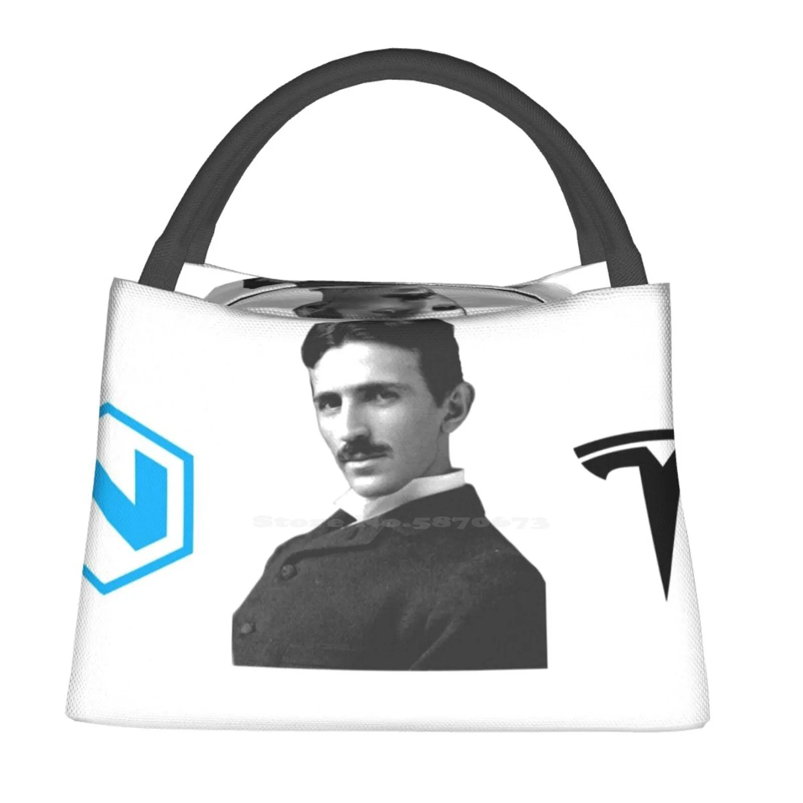

Nikola Tesla And Electric Vehicles Insulated Thermal Cooler Bags Winter Summer Nikola Tesla Tesla Electric Vehicles Electric