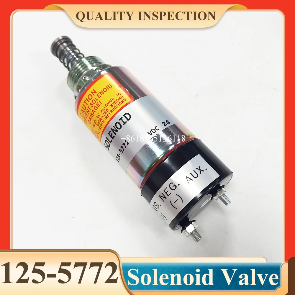12 В/24 В 125-5771 125-5772 Φ 9X-5312 7C-9458 для Caterpillar 3114 3116 3126 электромагнитный клапан останова