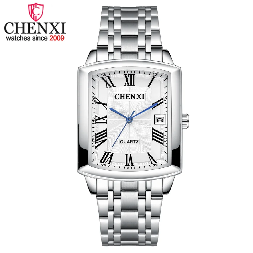 

CHENXI Mens Watches Waterproof Calendar Clock Top Brand Luxury Full Steel Watch Men Casual Quartz Wrist Watch Relogio Masculino