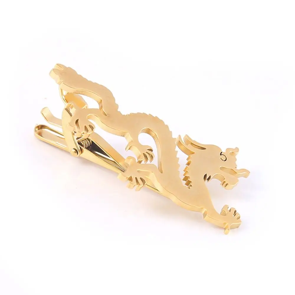 Зажим для галстука с драконом в китайском стиле этнический древний китайский