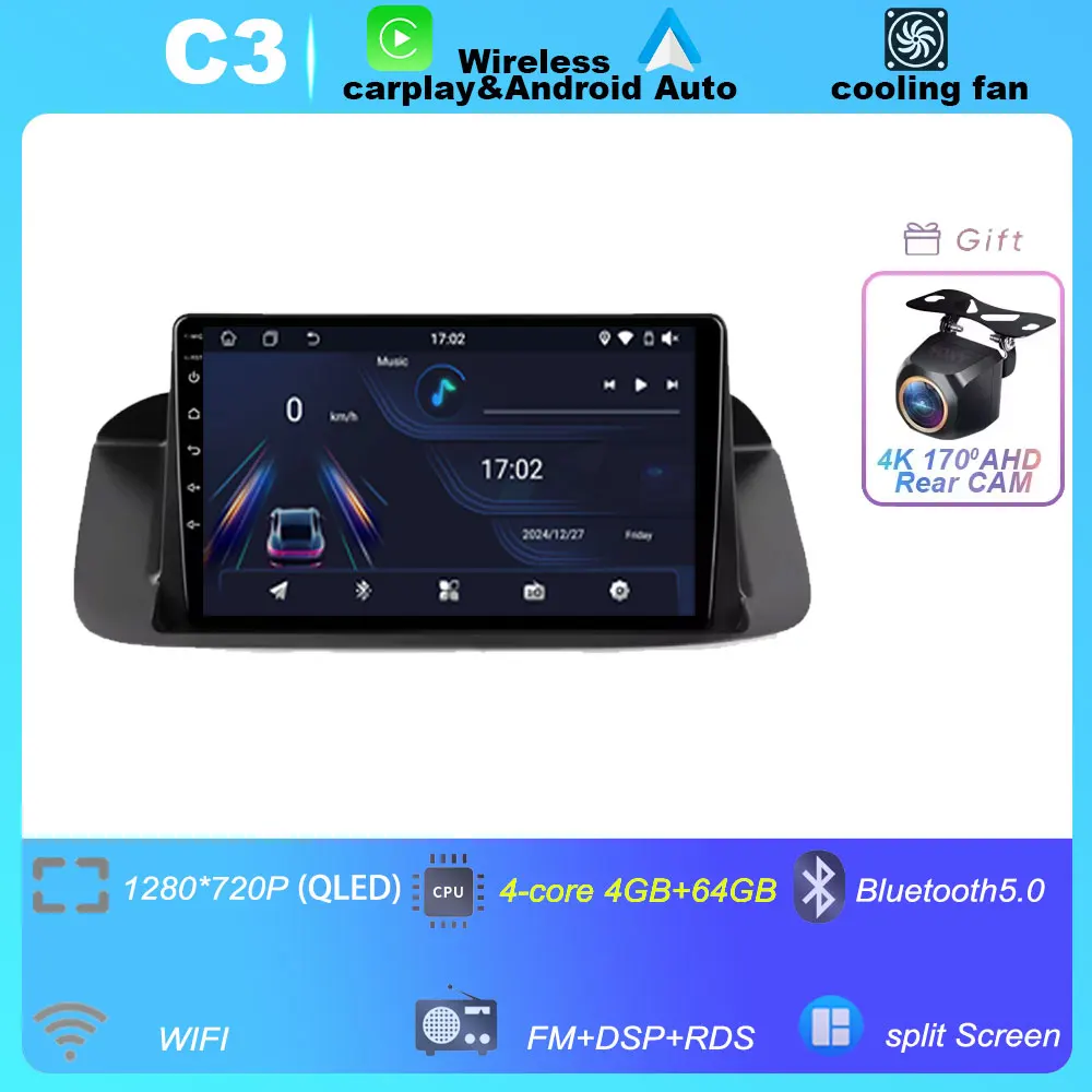 

Android 15 для Honda Accord 8 Spirior 2008-2013 Carplay Автомагнитола Мультимедиа 8-ядерный навигационный беспроводной экран 8-ядерный
