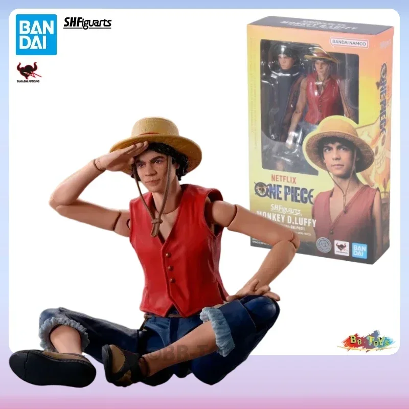 В наличии оригинальные BB One Piece S.H.Figuarts Monkey D. Luffy аниме игрушки для детей ПВХ SHF
