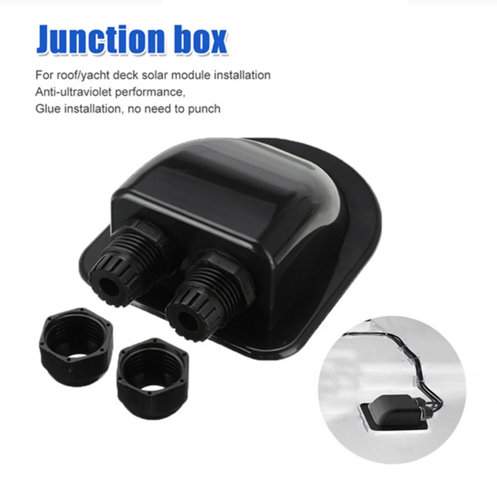 

Camper Accessories Caravan Solar Car Junction Box Roof Wire Entry Solar Cable Motorhome Junction Box RV Caravan Accessories