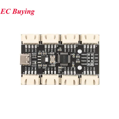 USB концентратор RS232  YR-6008