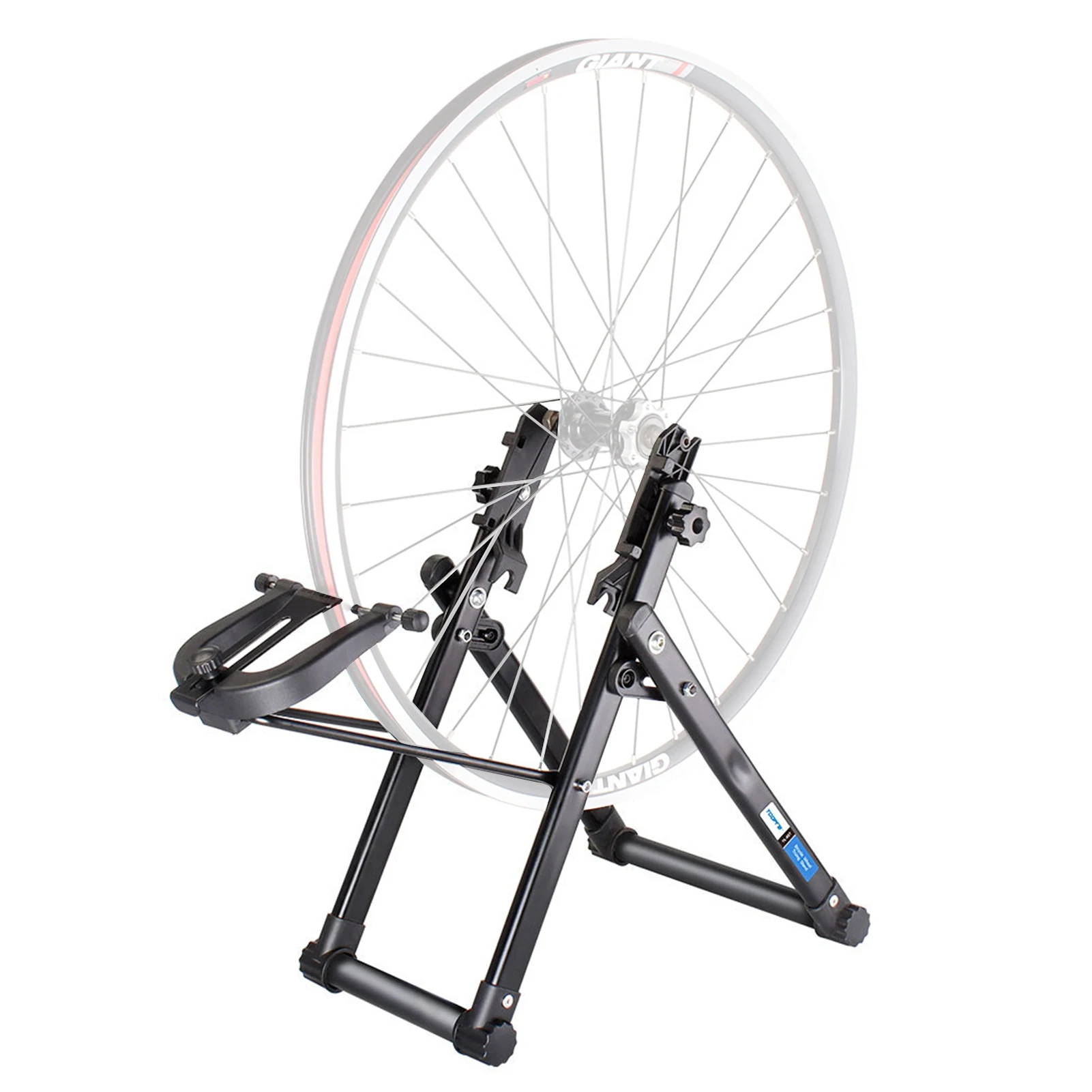 

Bicycle Wheel Maintenance Wheel Truing Stand Bike Wheel Holder Foldable Professional Tire Truing Stand For 16-29 Inch Wheels