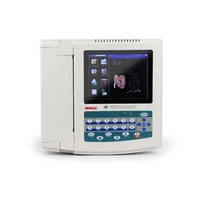 12 channel ecg machinetouch screen ecg and data transfer by software pc ecg