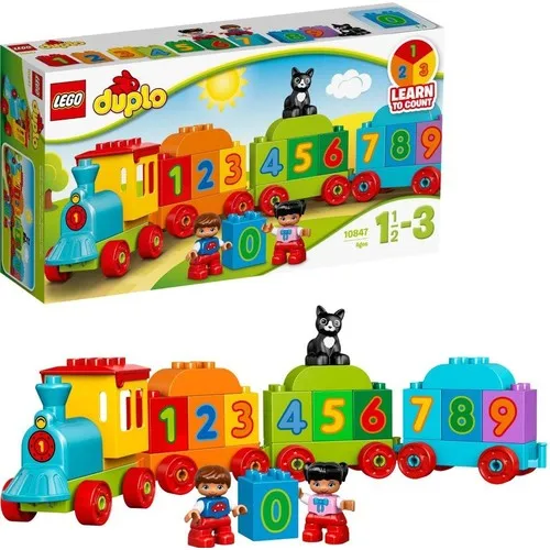 Набор игрушечный LEGO DUPLO с цифрами 10847, 23 шт., от 18 месяцев до 3 лет