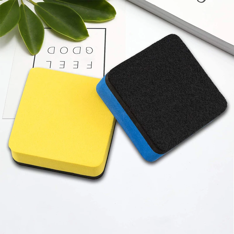 Ластики для сухой стирания 40 упаковок магнитные доски очиститель классной