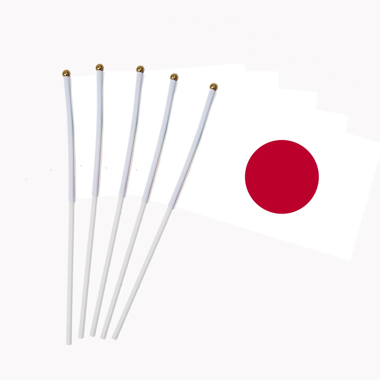 

Japanese Flag 21*14cm hand waving flags Japan National Flag Polyester Flag With Plastic Flagpoles 10pcs/pack