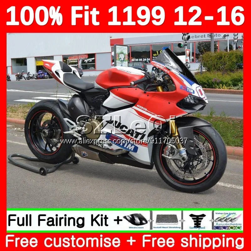 

Белые вставки lucky для DUCATI Panigale 899 1199 S 1199R 1199 S 12 13 14 15 16 899S 2012 2013 2014 2015 2016 обтекатель 142LQ.113