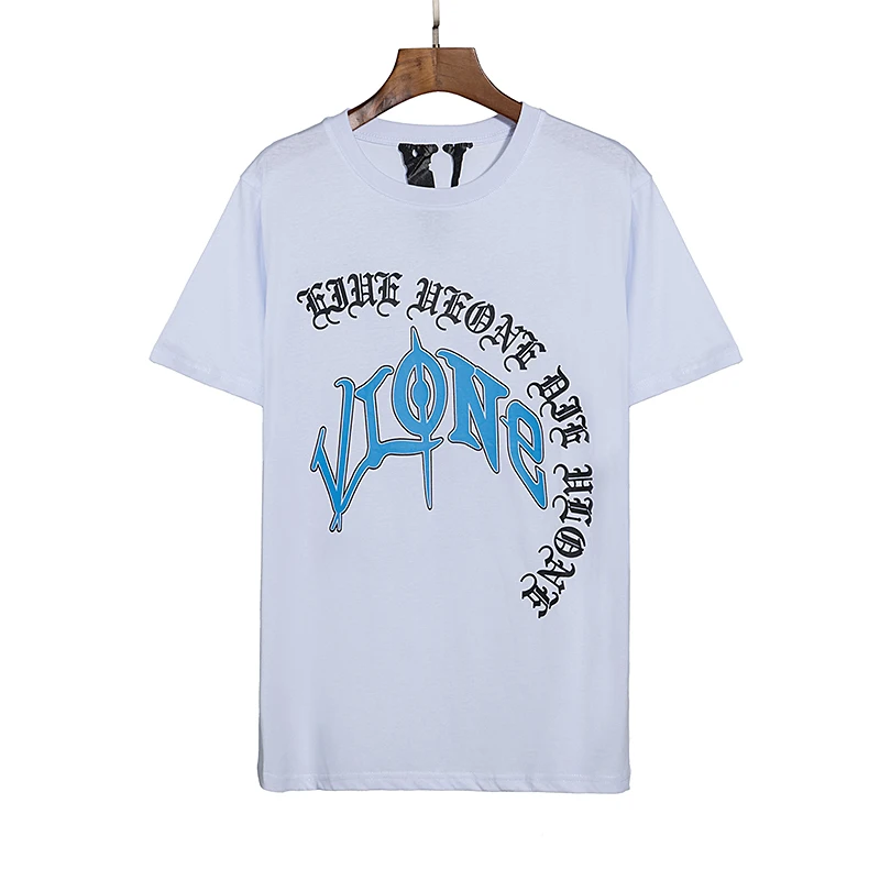 

New Short-sleeved Female Couple Loose Street T-shirt Hip-hop Trend Men's Cotton Casual Letter Printing