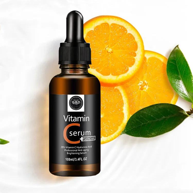 Vitamin C Hyaluronic Acid Professional Anti-aging Brightening Serum Lightening Face Anti Black Spots Firming Facial Skin Care