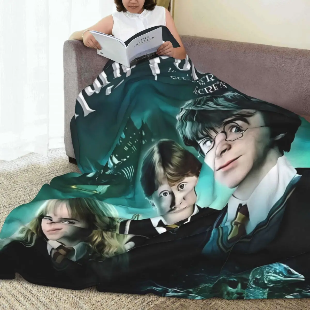 H-Harry P-Potter постер фильма фланелевое одеяло теплое постельное белье пледы для