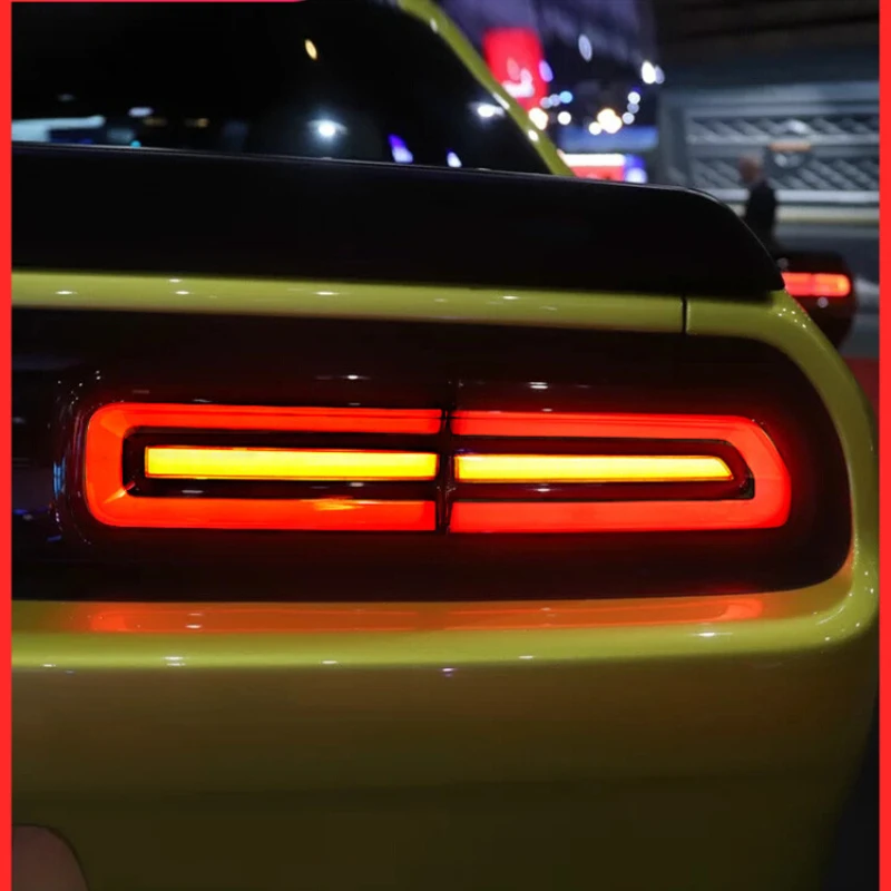 

Suitable for the 08-14 Dodge Challenger taillight assembly, Hellcat modified LED driving lights, running water turn signal light