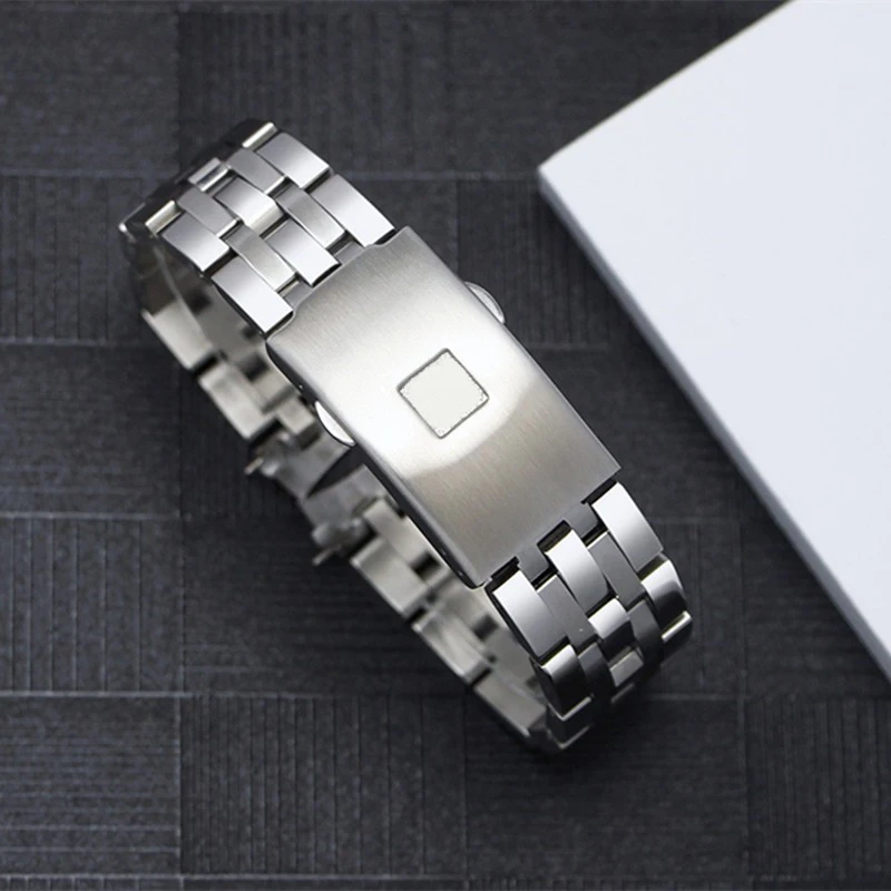Solid Stainless Steel Watch Strap for Tissot Prc200 Steel Belt T014430a Watch Bracelet T461 T17 T014 19MM 20mm Accessories