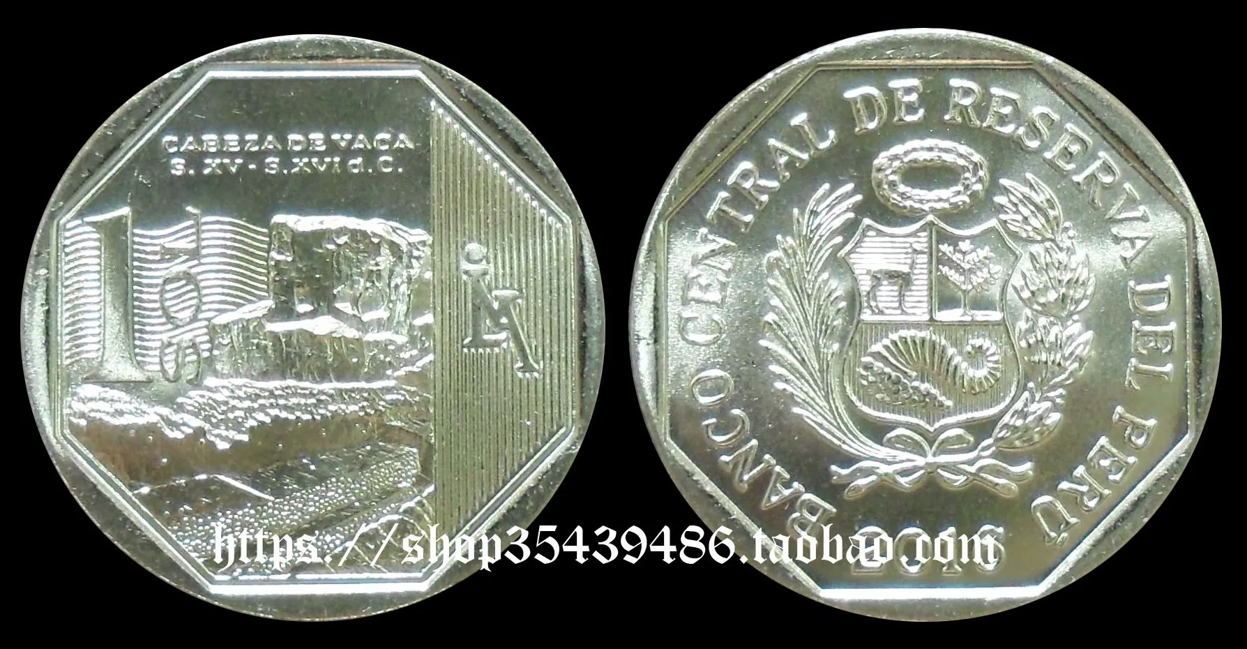 Республика Перу Америка 2016 город таутоу археологический сайт 1 Новый соль циркуляция памятные монеты 100% оригинал