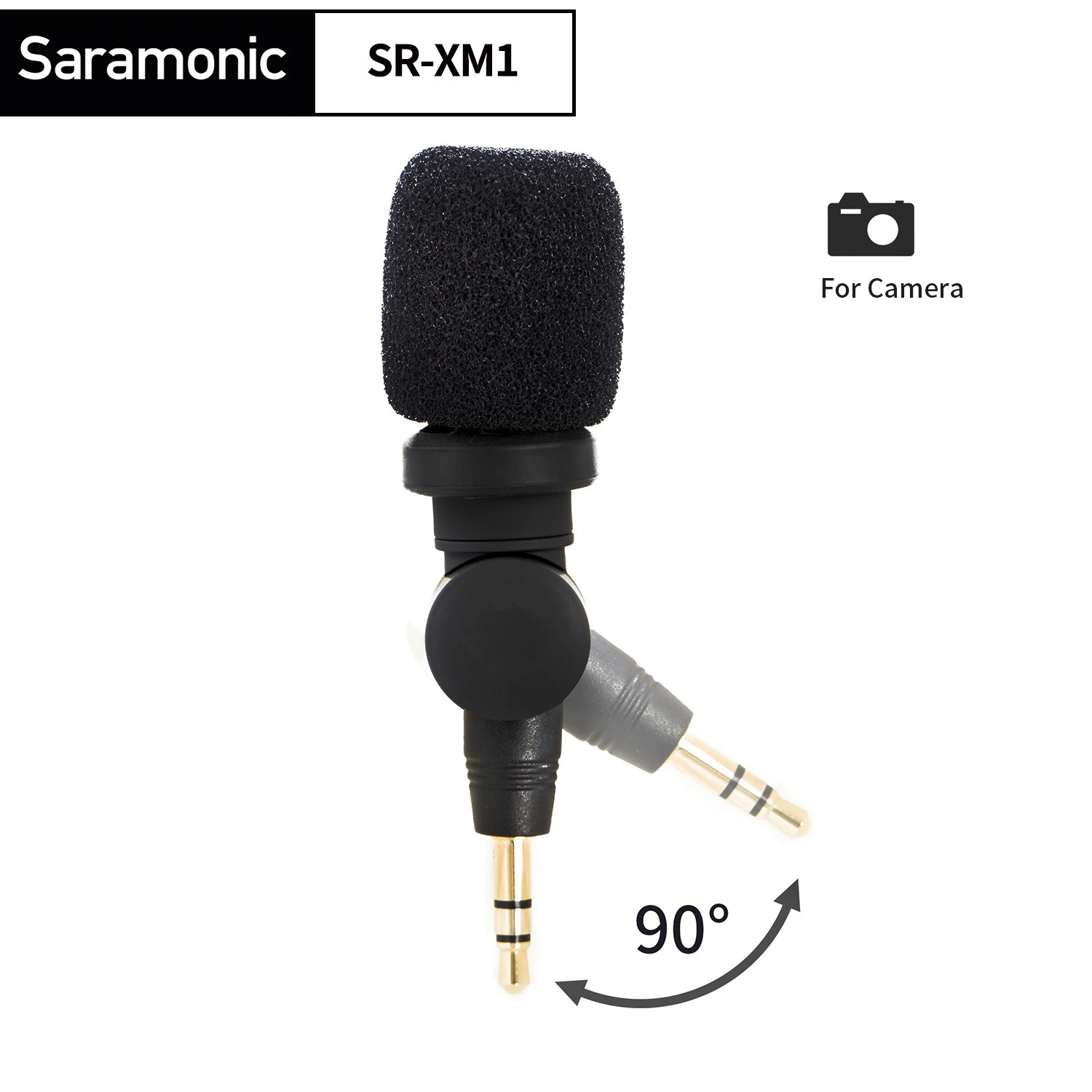 Saramonic SR-XM1 3.5mm TRS Mini Camera Condenser Microphone 