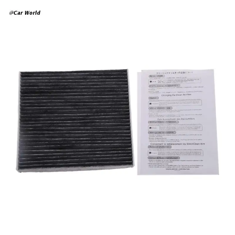 

Carbon Fiber Cabin Air Filter 87139-50060 ADT32514 for toyota Camry RAV4 Yaris