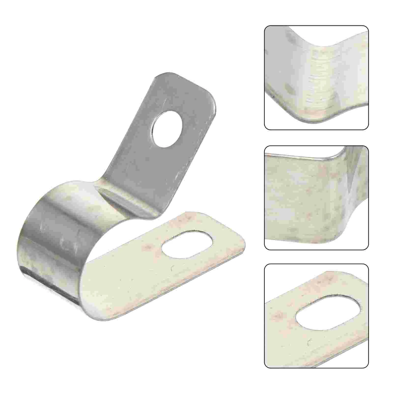 

Cable Clamp Clips Wire Clamps Clip Steel Stainless Metal Holderorganizer Pipe Wires Wall Electric Buckle Assortment Kit