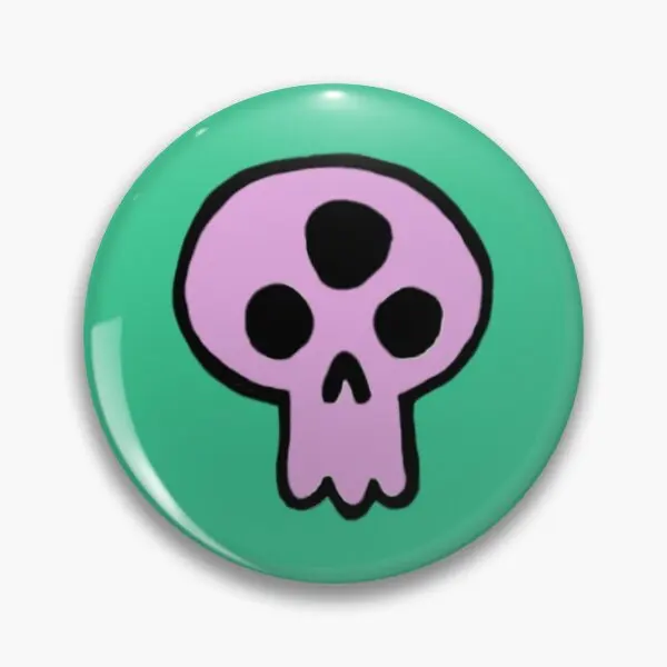 

Женская металлическая брошь-булавка Luz Noceda Is Bag в виде черепа