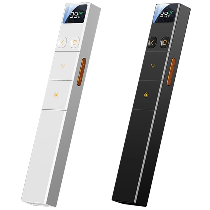 

2.4Ghz Wireless Presenter LED Digital Display USB Type-C Flip Pen Presentation Clicker For Powerpoint
