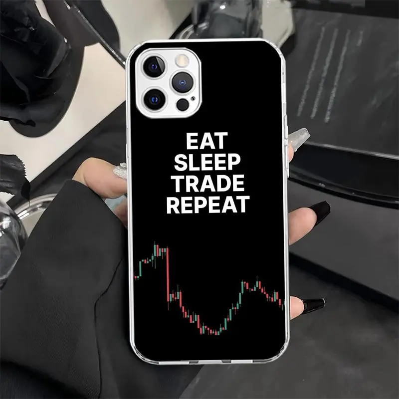 Чехол для телефона Trade Investment Forex Stock Market iPhone 16 15 14 Plus 13 12 Mini 11 Pro Max X XS XR 7 8 + SE Apple Soft