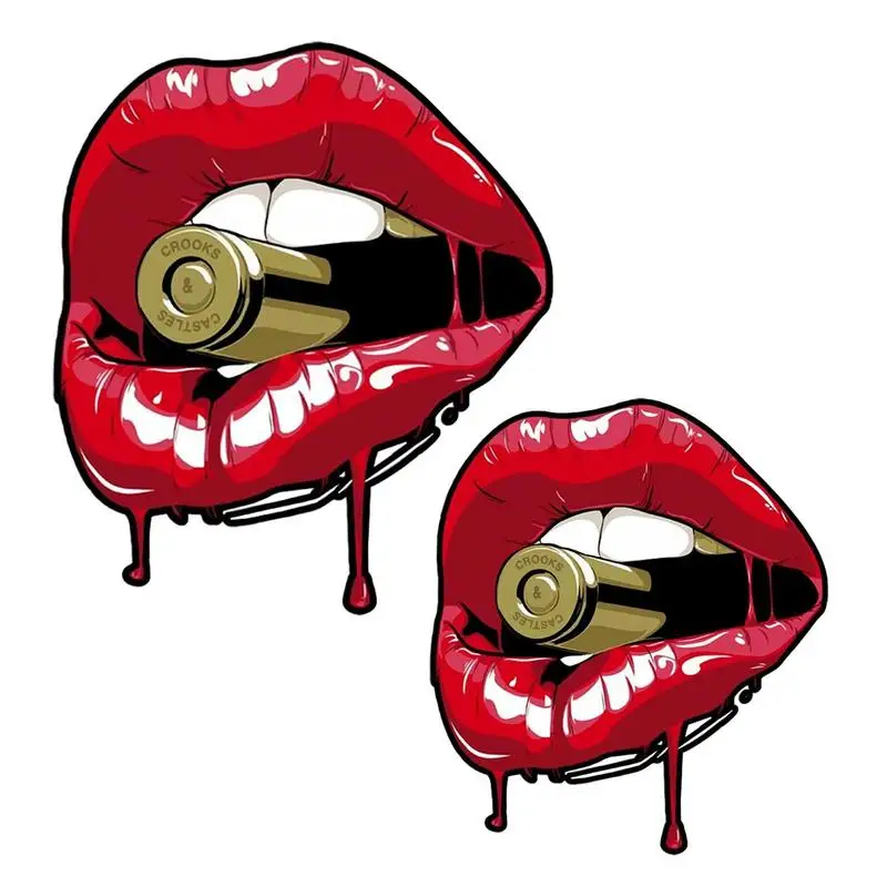 

Милый бампер, наклейка, чехол с сильным приклеиванием и дизайном рта для декоративного эффекта на детскую наклейку