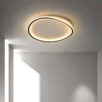 modern circle led ceiling lights nordic simple design for indoor bedroom living room restaurant decor chandelier lamp fixture