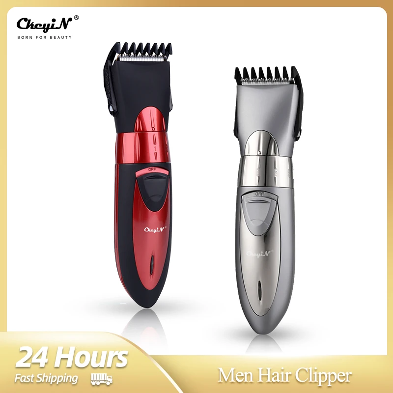 CkeyiN профессиональная машинка для стрижки волос моющаяся Мужская Парикмахерская