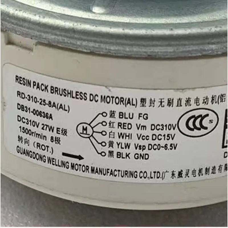 Для двигателя кондиционера Samsung Φ (AL) DC310V 27W вентилятор хорошо работает