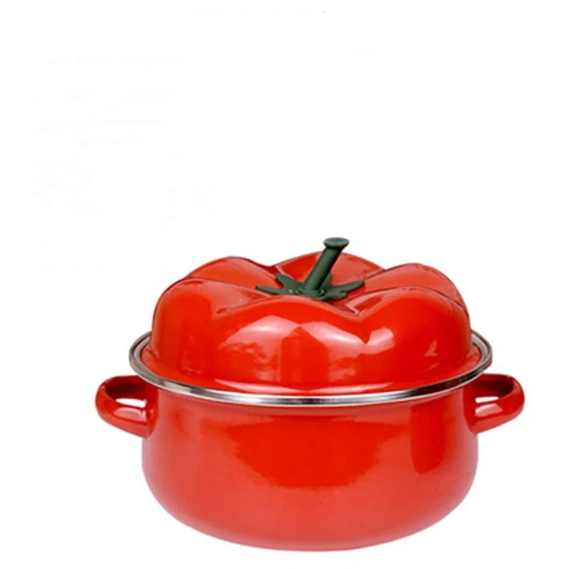 Эмалированная кастрюля для супа