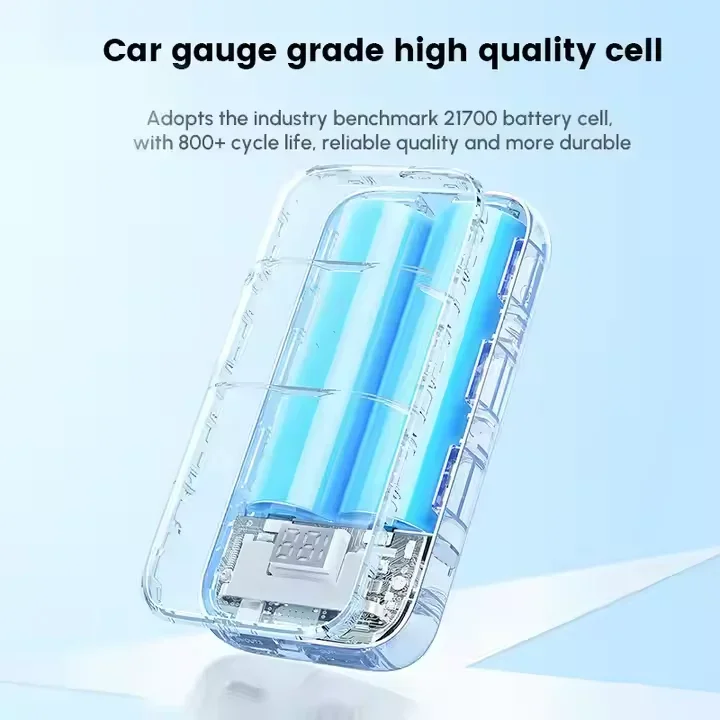 UGREEN Портативный мини-банк питания 30 Вт материал ABS тип C двойной USB A емкость