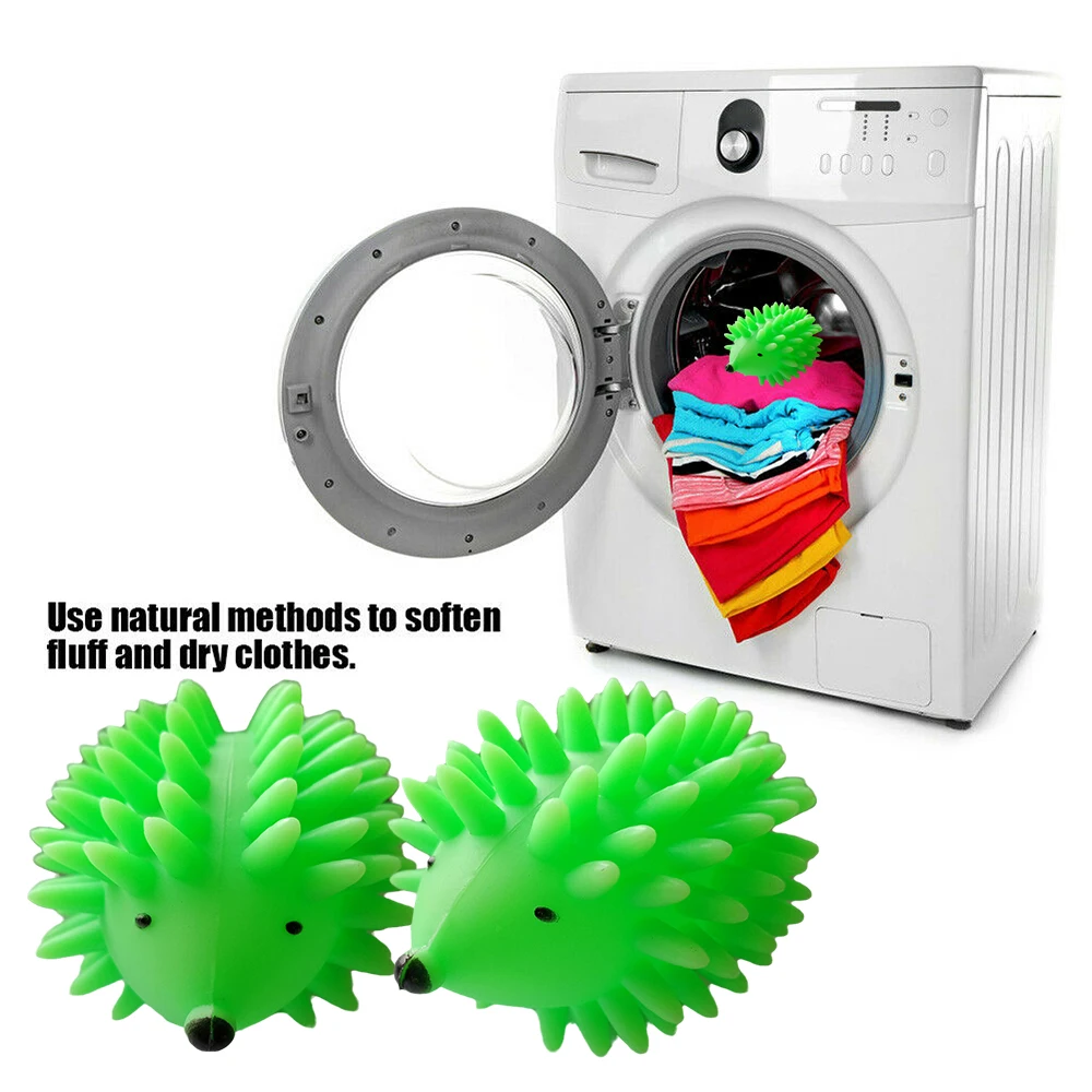 

Reusable Hedgehog Washing Laundry Ball Hair Grabs Dryer Ball Clothes Washing Machine Cleaning Ball Cleaning Tools