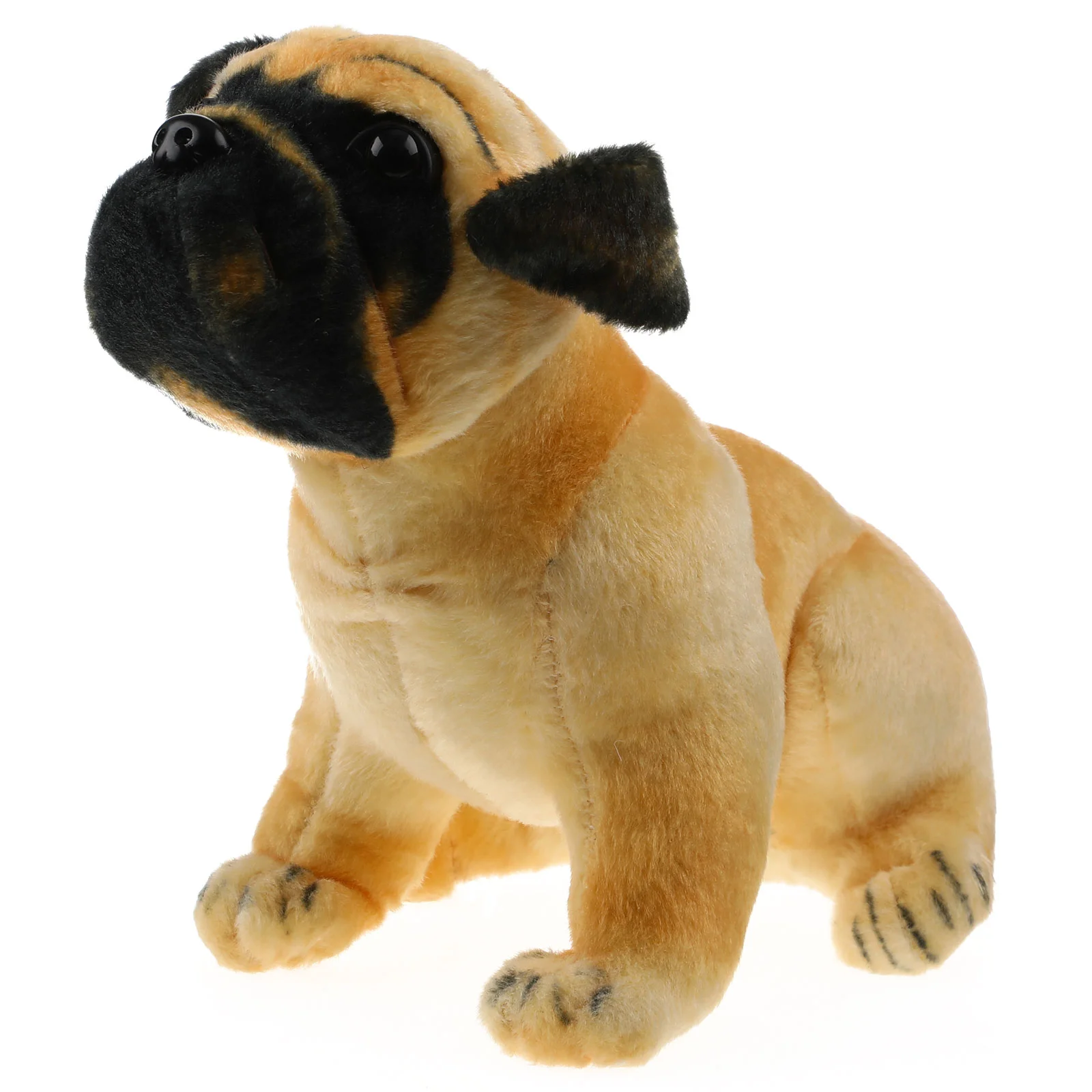 

1pc Pug Stuffed Animal Plush Dog Lifelike Stuffed Animal Pug Dog Comfortable Plush Dog Kids Gift Pomeranian