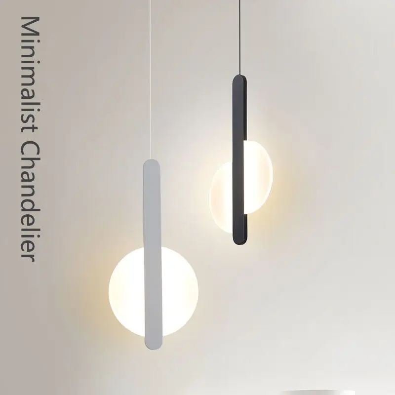 

Скандинавская светодиодная Геометрическая люстра, подвесной светильник для гостиной, спальни, прикроватного столика, барной стойки, потолочная лампа, освещение для кухни