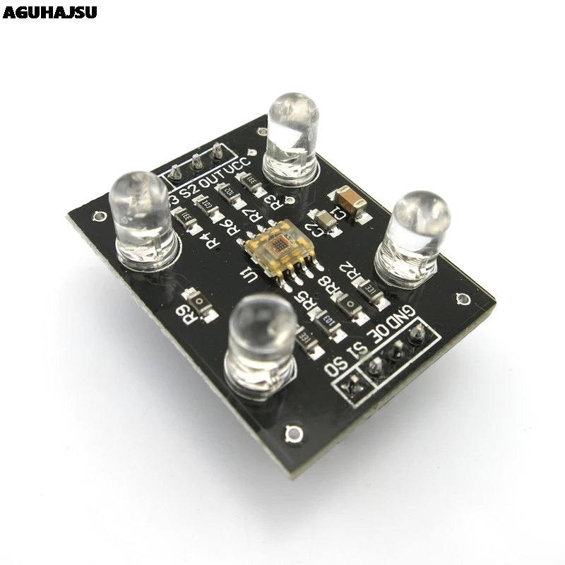 Датчик распознавания цветов TCS230 TCS3200 модуль для arduino сделай сам вход постоянного