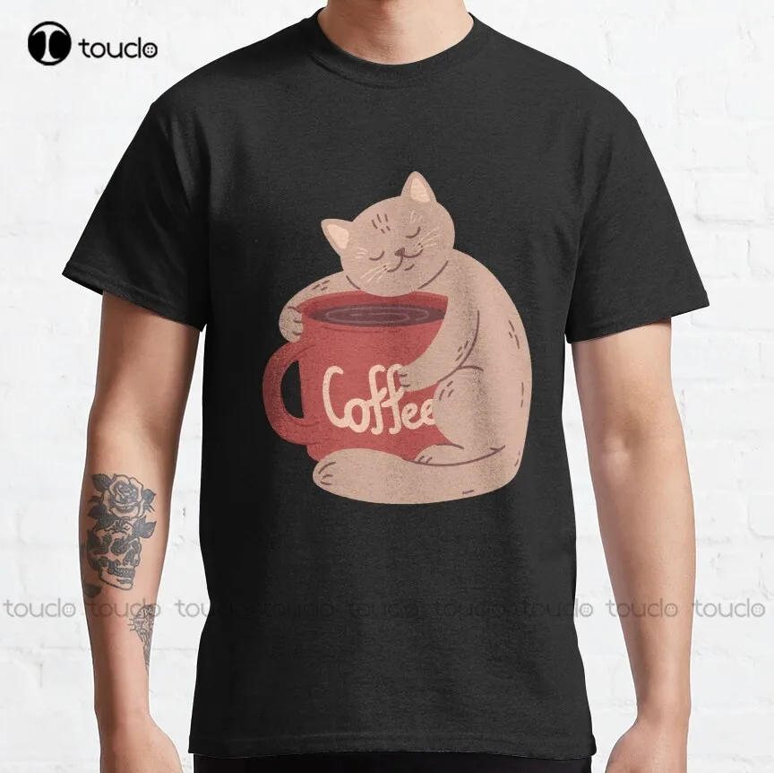 

Cute Take It Away Coffee Designs Classic T-Shirt Mens Golf Shirt Fashion Creative Leisure Funny Harajuku T-Shirt Xs-5Xl Unisex