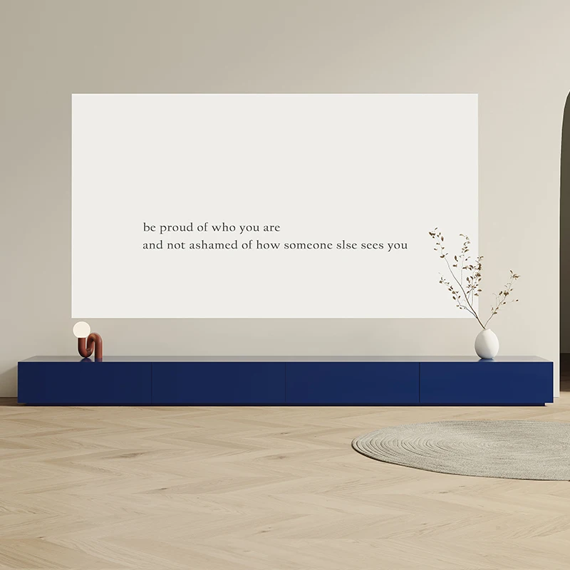 Подставка под телевизор Вертикальная синяя инновационный дизайн большой