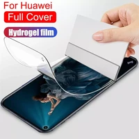 hd protective film for huawei mate 30 p30 p40 lite e screen protector film p20 pro p10 lite p smart z s 2021 hydrogel film