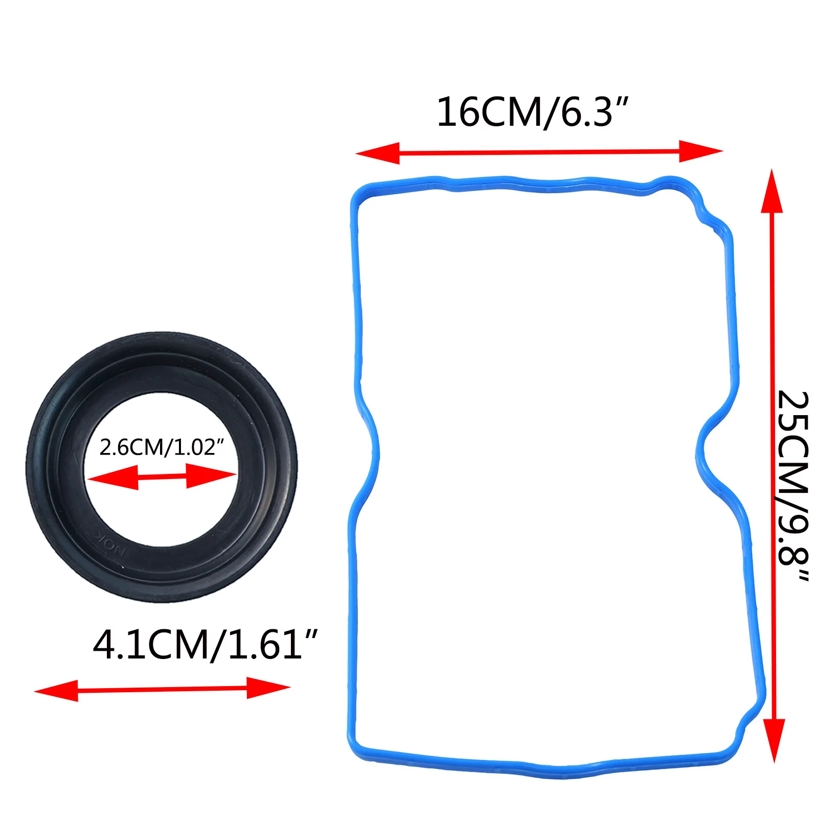 Комплект прокладок сменных клапанов двигателя для Subaru Legacy Impreza Forester Outback 2.5L 2498CC SOHC