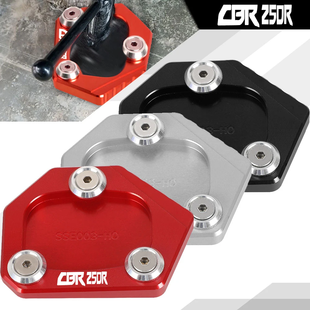 

For Honda CBR250R CBR 250R CBR250 R 2011 2012 2013 2014 2015 Motorcycle Side Stand Enlarger Sled Sidestand Kickstand Foot Pad