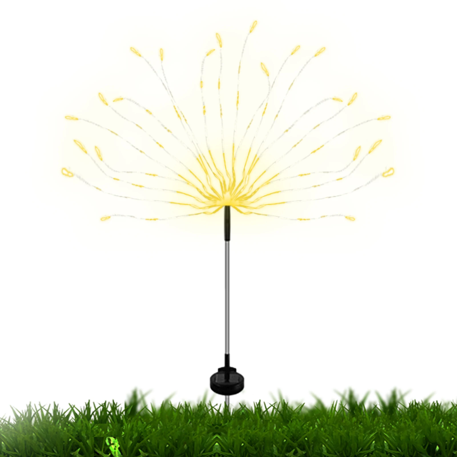 

Фейерверсветильник на солнечной батарее, 120 светодиодов, водонепроницаемый