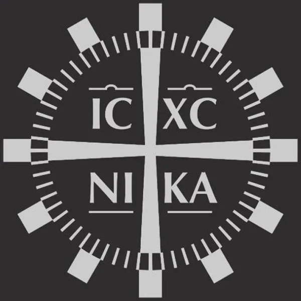 Иисус Христос IC XC NI KA Cross Sign Knights Templar Symbol Футболка Новая 100% хлопок с коротким