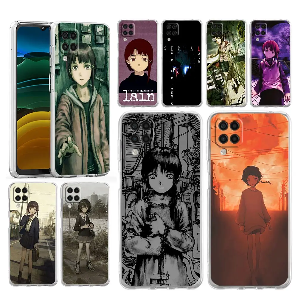 

Case For Samsung Galaxy A13 A23 A33 A53 A73 5G A51 A71 A21S A12 A11 A31 A41 A03s A52 A32 A22 Clear Cover Serial Experiments Lain