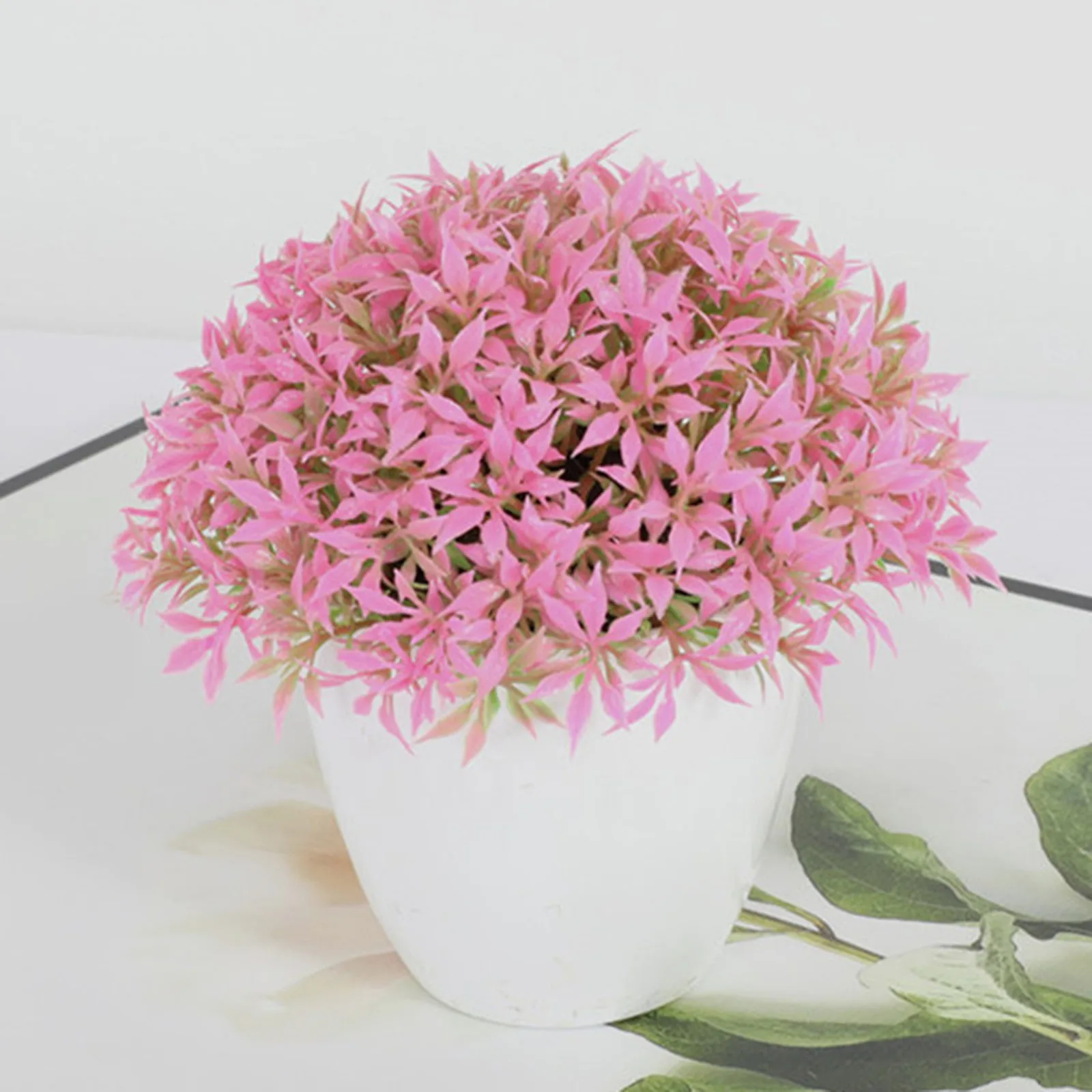 Искусственный центральный элемент в горшке декоративные мини-кустарники для