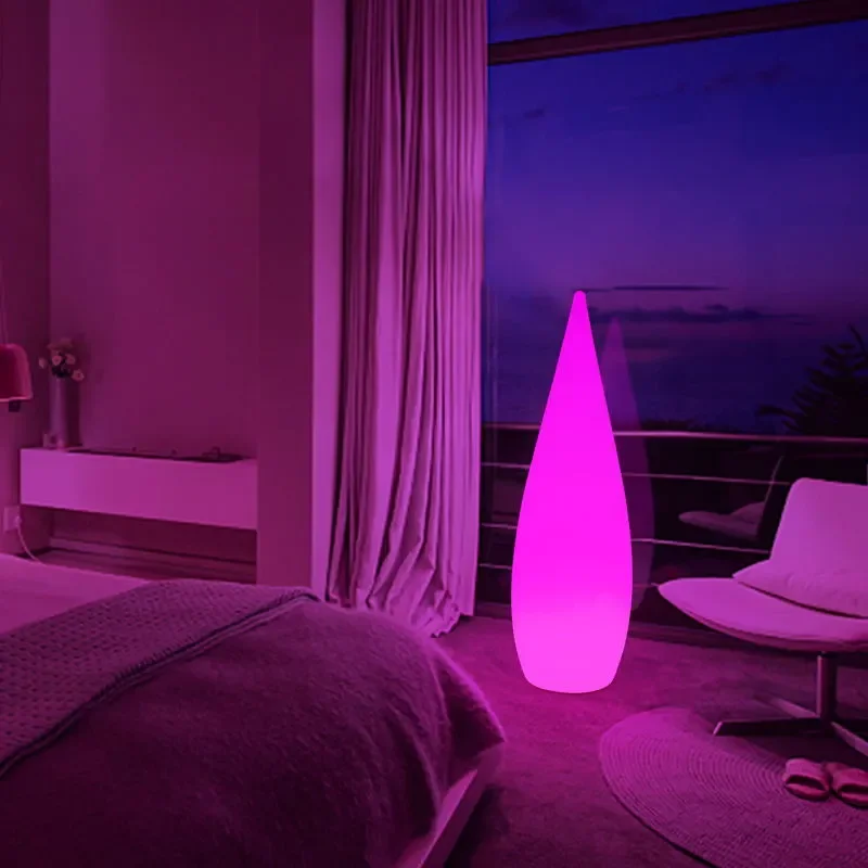 Водонепроницаемые светодиодные напольные лампы RGB с дистанционным управлением и