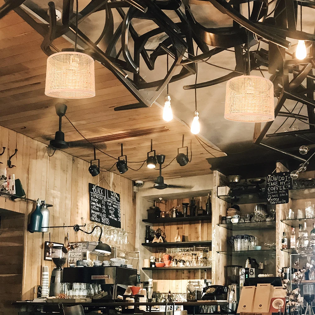 2 шт. тканый абажур из ротанговой сетки настоящая (16*12 квадратов) защитная крышка