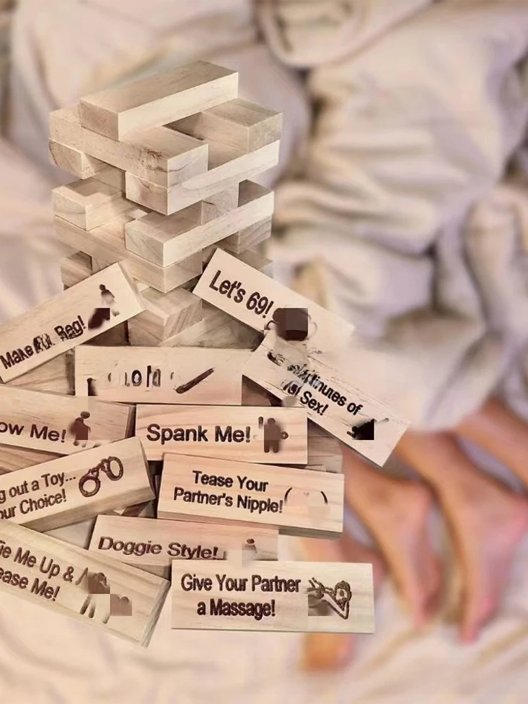 Игра Super Block Tower для пар игры на день Святого Валентина игра в штабелирование башни